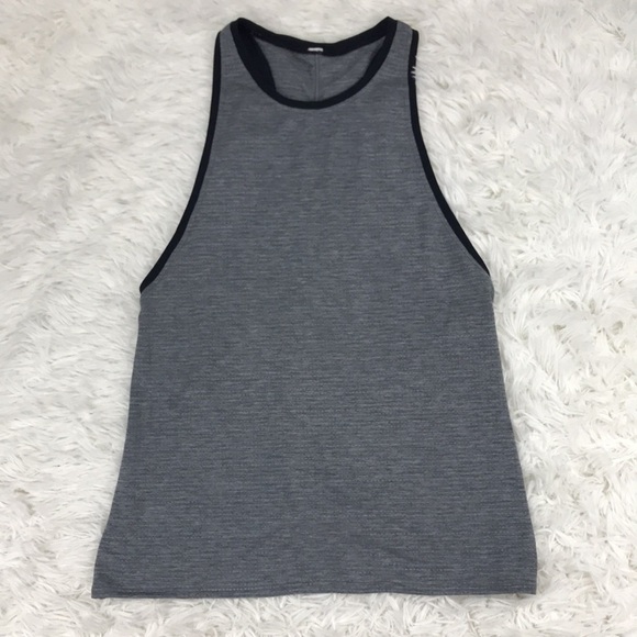 lululemon athletica Tops - Lululemon Course Of Action Tank Heathered Black